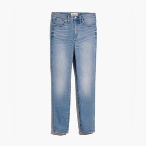 Madewell 10" High-Rise Skinny Crop Jeans in Horne Wash